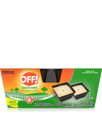 OFF!® Citronella Mini Candle 2PK