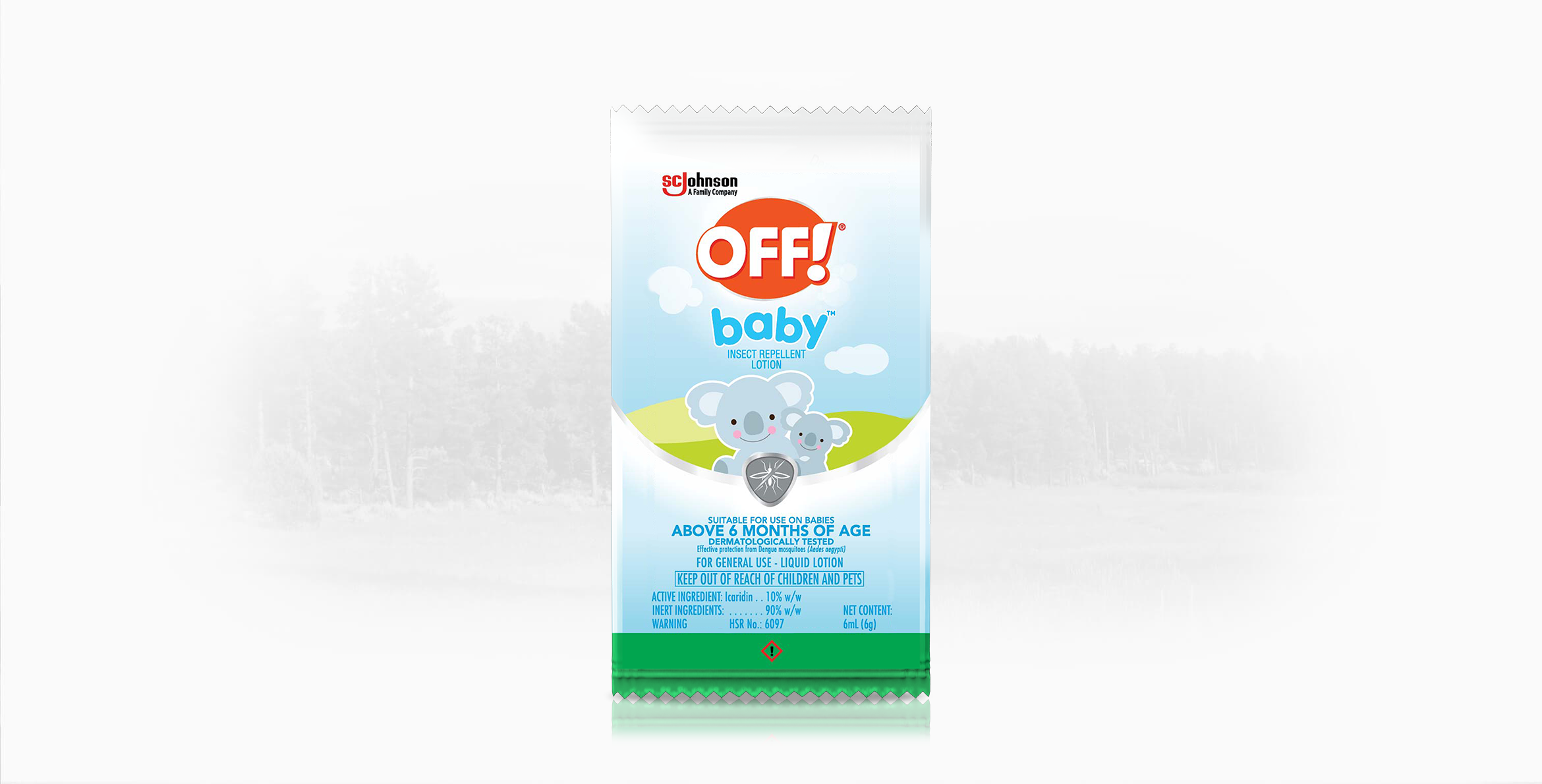 OFF!® Baby™ Insect Repellent Lotion