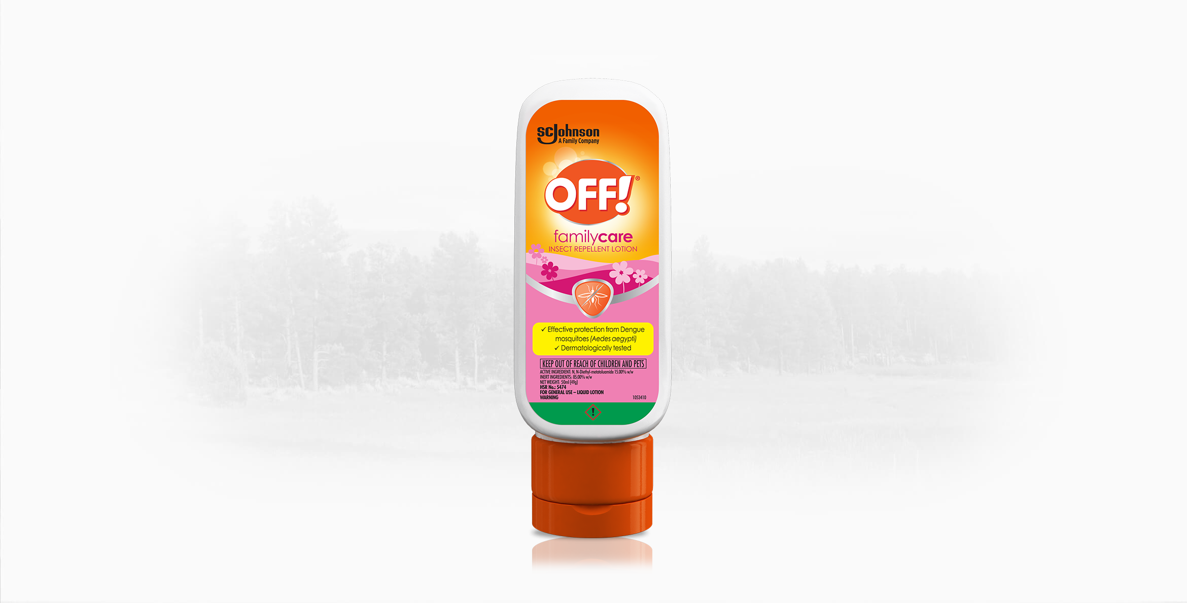 OFF!® familycare Insect Repellent Lotion