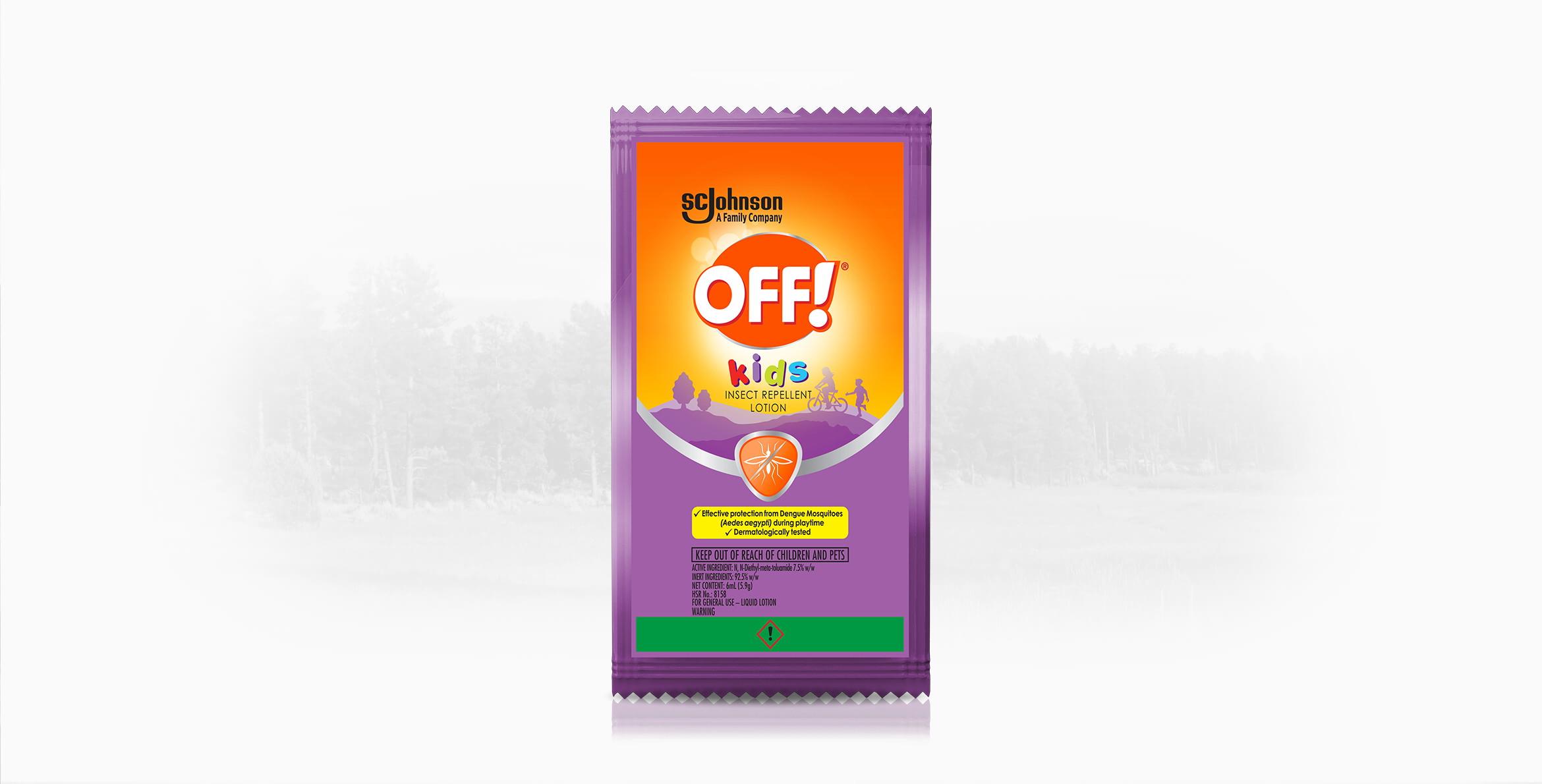 OFF!® Kids Insect Repellent Lotion 