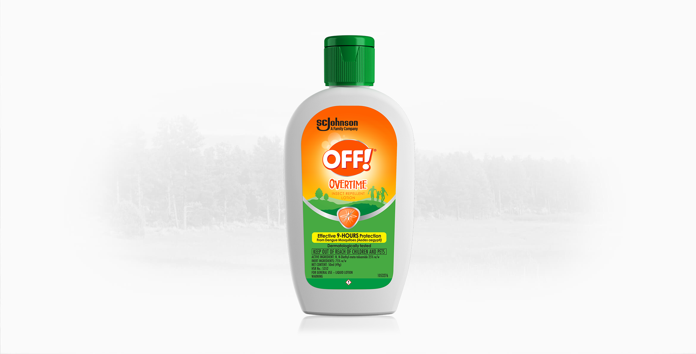 OFF!® Overtime Insect Repellent Lotion