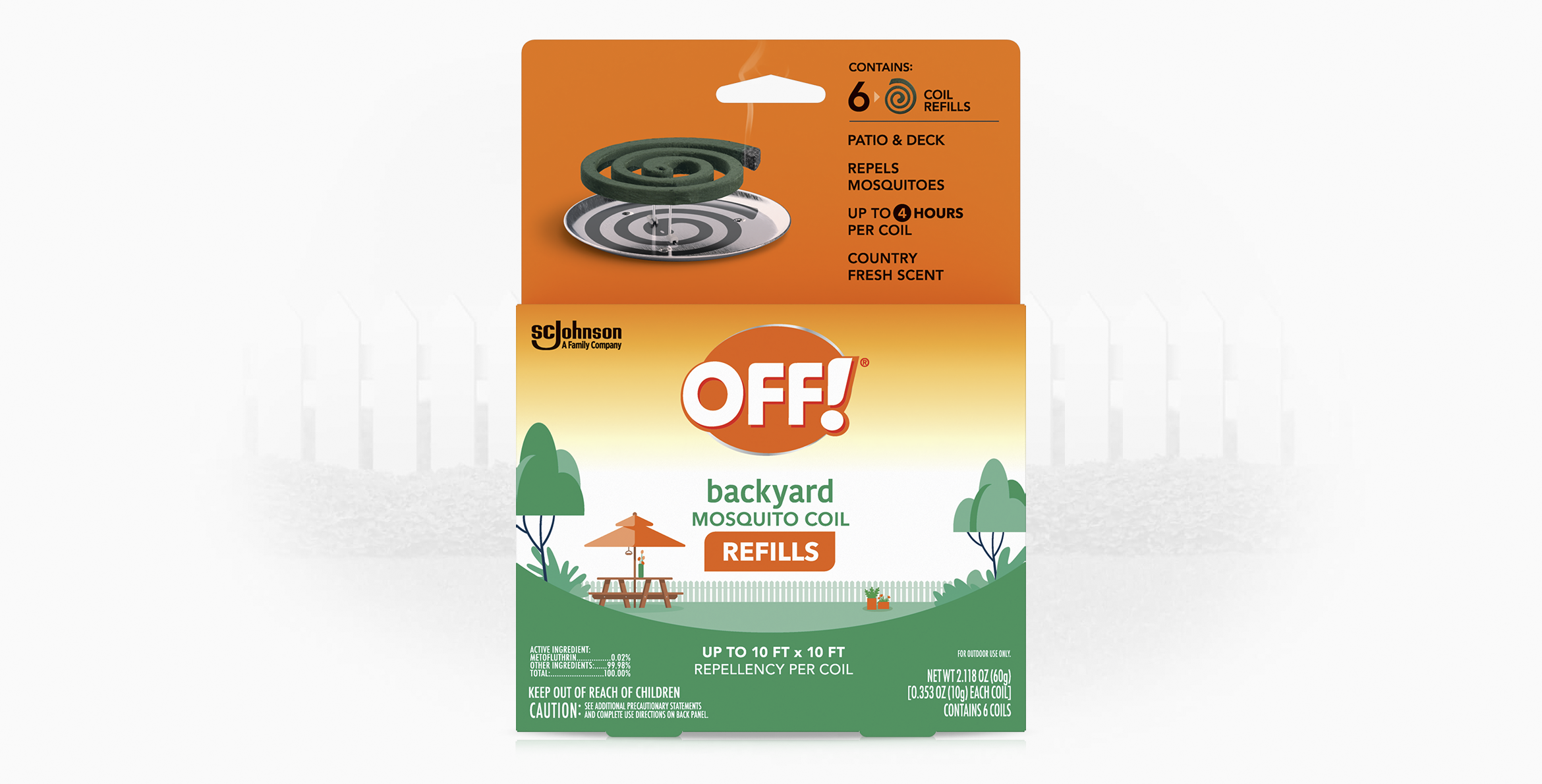 OFF!® Mosquito Coil Refills